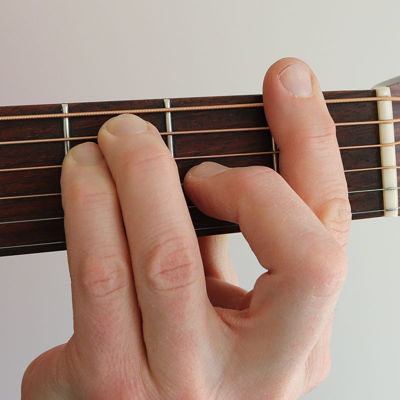 f chord on guitar finger position